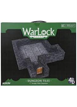 Warlock Tiles: Dungeon Tiles - 1" Straight Walls Expansion